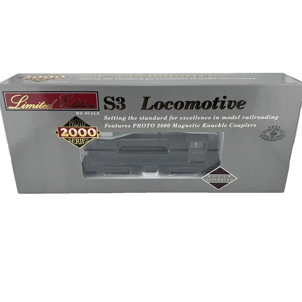 Proto 2000 - 30975 PRR #8878‎ Pennsylvania RR ALCo S3 Locomotive - HO - Mint